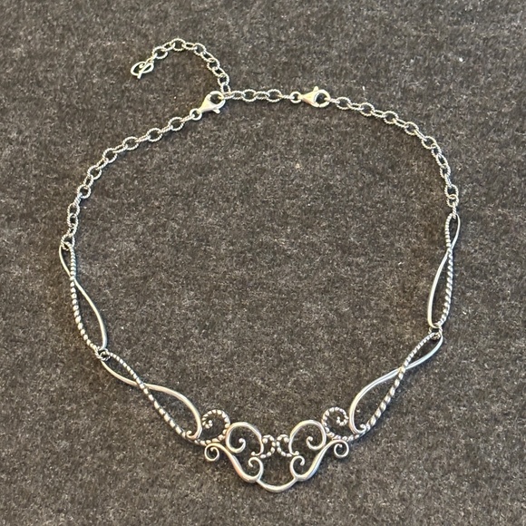 Carolyn Pollack sterling silver cable necklace - Picture 2 of 4